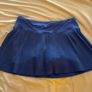 Lululemon Blue Indigo Tennis Skirt